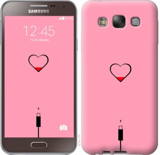 

Чехол Подзарядка сердца1 для Samsung Galaxy E7 E700H 730009