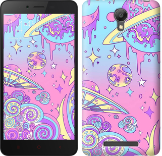 

Чехол Розовая галактика для Xiaomi Redmi Note 2 633495