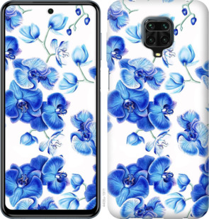 

Чехол Голубые орхидеи для Xiaomi Redmi Note 9S 933891
