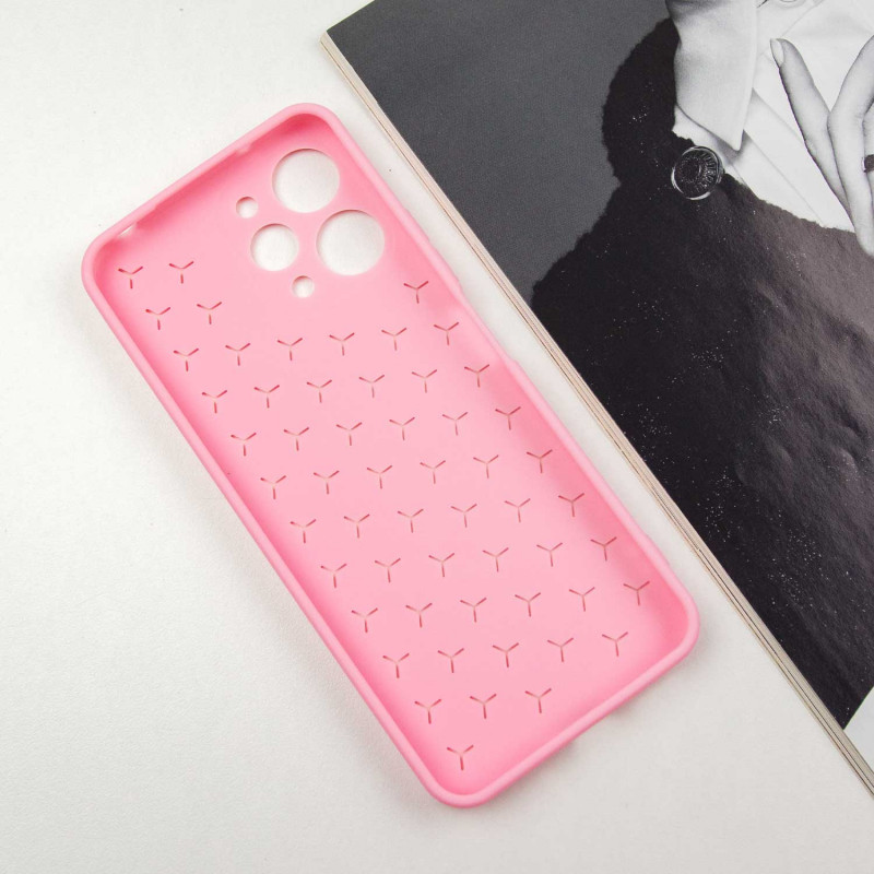 Фото Чохол TPU Honeycomb на Xiaomi Redmi 12 (Рожевий / Light pink) в маназині vchehle.ua