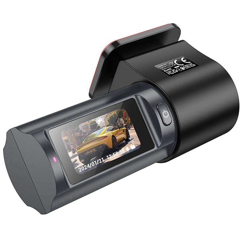 Купить Видеорегистратор Hoco DV7 2K display hidden driving recorder (Black) на vchehle.ua