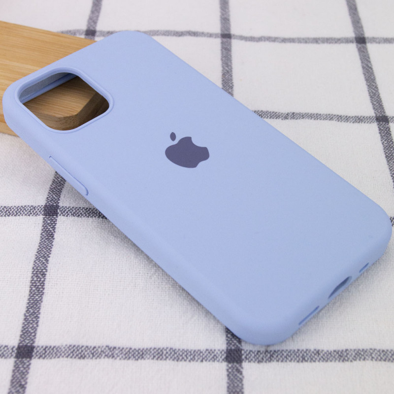 Фото Чохол Silicone Case Full Protective (AA) на Apple iPhone 15 Plus (6.7") (Блакитний / Lilac Blue) на vchehle.ua