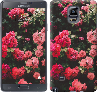 

Чехол Куст с розами для Samsung Galaxy Note 4 N910H 639125
