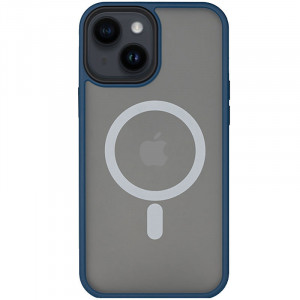 TPU+PC чохол Metal Buttons with Magnetic Safe на Apple iPhone 14 (6.1")