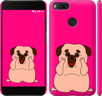 

Чохол Веселий мопс для Xiaomi Mi 5X 928531