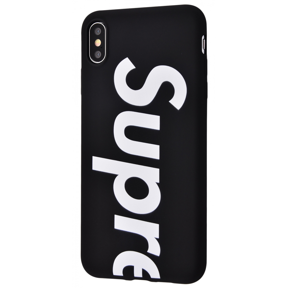 Supreme cover (TPU) iPhone 7 Plus/8 Plus (Черный)