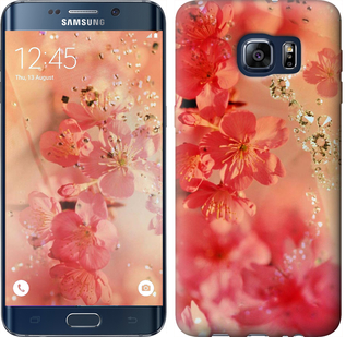 

Чехол Розовые цветы для Samsung Galaxy S6 Edge Plus G928 650278
