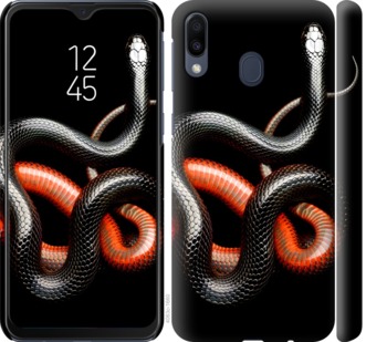 

Чехол Красно-черная змея на черном фоне для Samsung Galaxy M20 699858