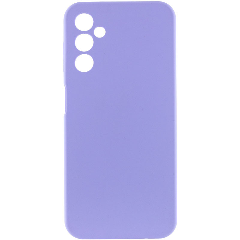 Чохол Silicone Cover Lakshmi Full Camera (AAA) на Samsung Galaxy M35 5G (Бузковий / Dasheen)