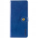 Шкіряний чохол-книжка GETMAN Gallant (PU) для Samsung Galaxy S24 Ultra (Синій)