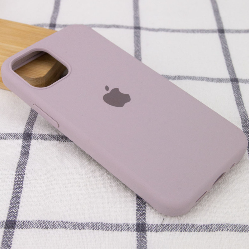 Фото Чехол Silicone Case Full Protective (AA) для Apple iPhone 13 mini (5.4") (Серый / Lavender) на vchehle.ua