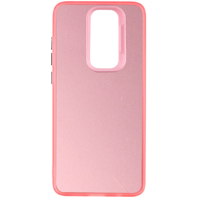 TPU+PC чохол Magic glow with protective edge на Xiaomi Redmi Note 8 Pro (Pink)