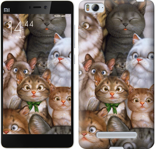 

Чехол коты для Xiaomi Mi 4c 476576