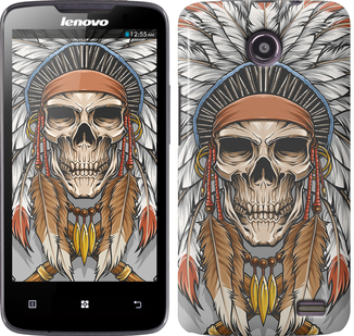

Чехол Череп индейца для Lenovo A820 641057