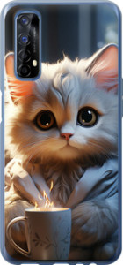 Чехол White cat для Realme 7