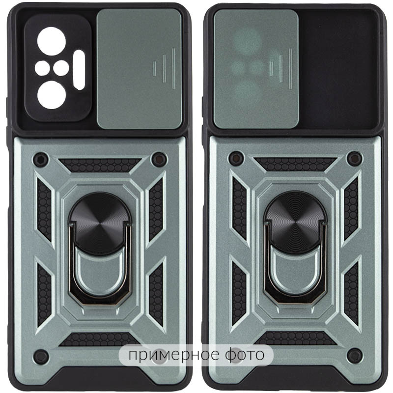 Ударопрочный чехол Camshield Serge Ring для Xiaomi Redmi A5 (Europe version) (Зеленый)