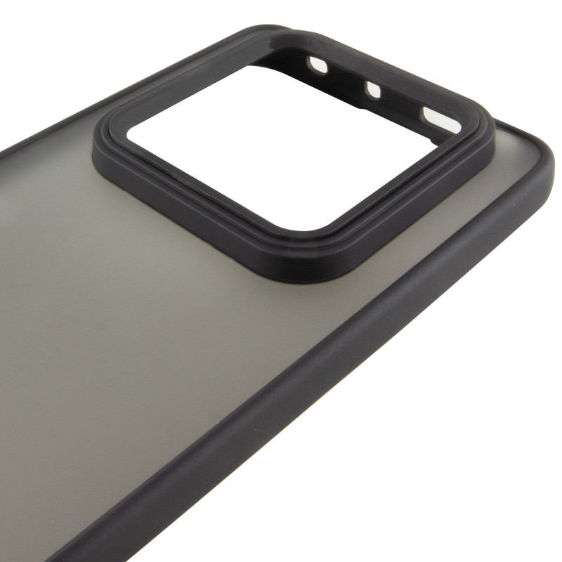 Фото Чехол TPU+PC Lyon Frosted для Xiaomi Redmi Note 14 Pro 4G (Black) в магазине vchehle.ua