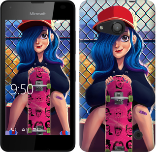 

Чохол Прикольна дівчинка зі скейтбордом на Microsoft Lumia 550 618489