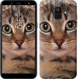 

Чехол Полосатый котик для Samsung Galaxy A6 2018 655403