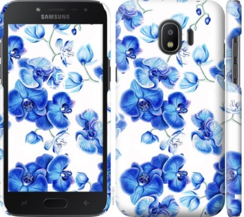 

Чехол Голубые орхидеи для Samsung Galaxy J2 2018 724930