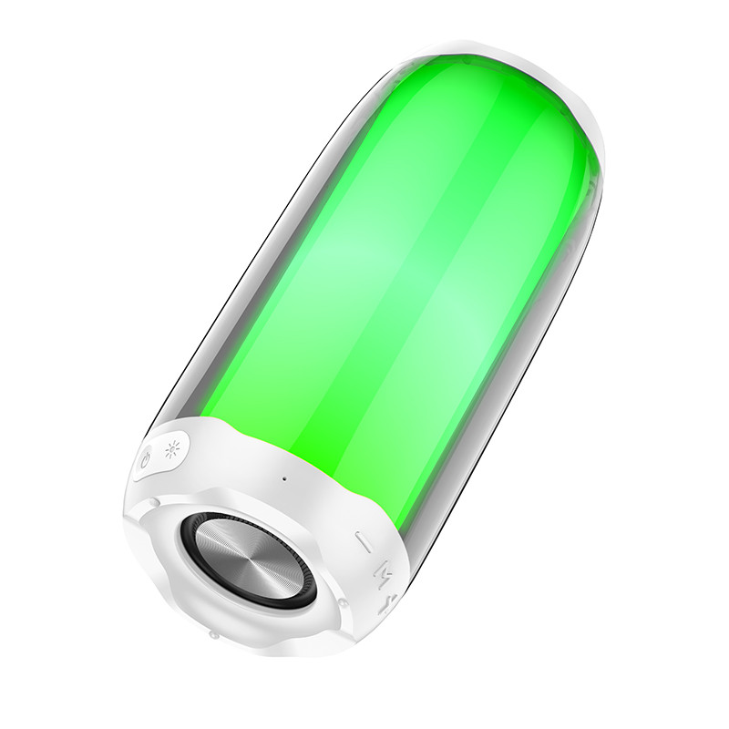Уценка Bluetooth Колонка Hoco HC8 Pulsating colorful (Время авт. работы 2,5 часа / Белый)