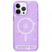 Чохол TPU Galaxy Sparkle (MagFit) на Apple iPhone 16 (6.1") (Purple+Glitter) в магазині vchehle.ua