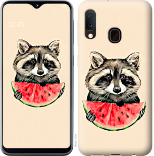 

Чохол Єнотик з кавуном на Samsung Galaxy A20e A202F 799545