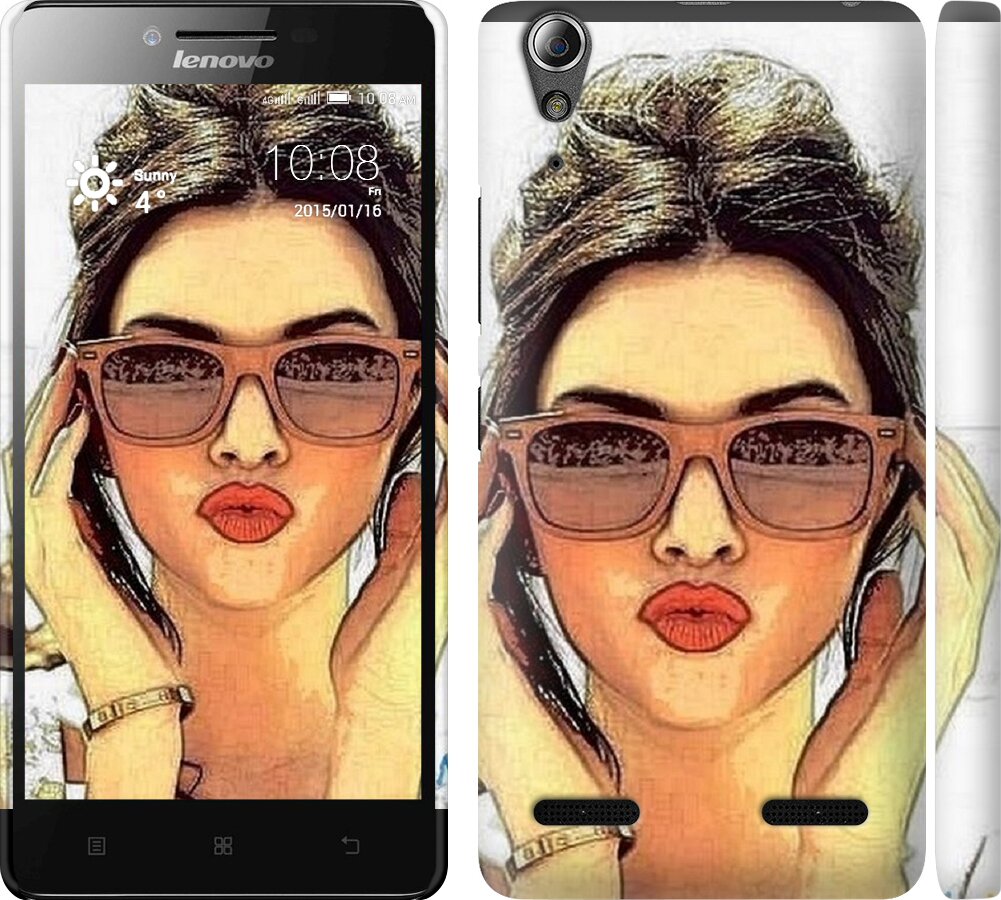 

Чохол Дiвчина_арт на Lenovo A6000 111105