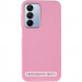 Фото Кожаный чехол Leather Case Metal Buttons для Samsung Galaxy S25 Ultra (Light Pink) на vchehle.ua