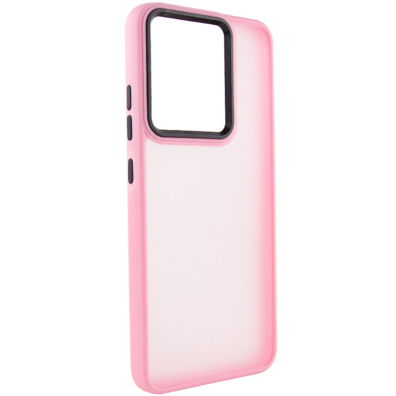 Чохол TPU+PC Lyon Frosted на Motorola Moto E40 (Pink)