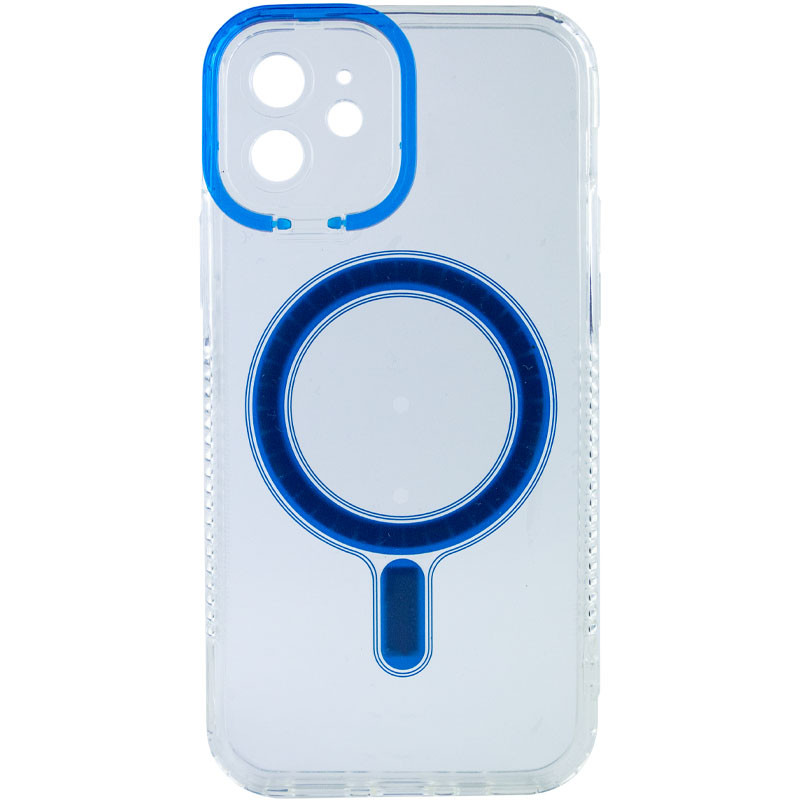 TPU чехол ColorCam with Magnetic Safe для Apple iPhone 12 (6.1") (Синий) в магазине vchehle.ua