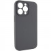 Фото Чохол Silicone Case Full Camera Protective (AA) NO LOGO на Apple iPhone 15 Pro (6.1") (Сірий / Dark Gray) на vchehle.ua