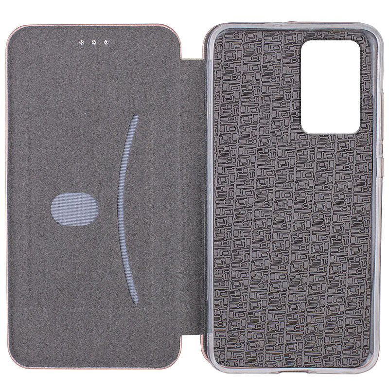 Фото Кожаный чехол-книжка Classy для Xiaomi Redmi 10 (Rose Gold) в магазине vchehle.ua
