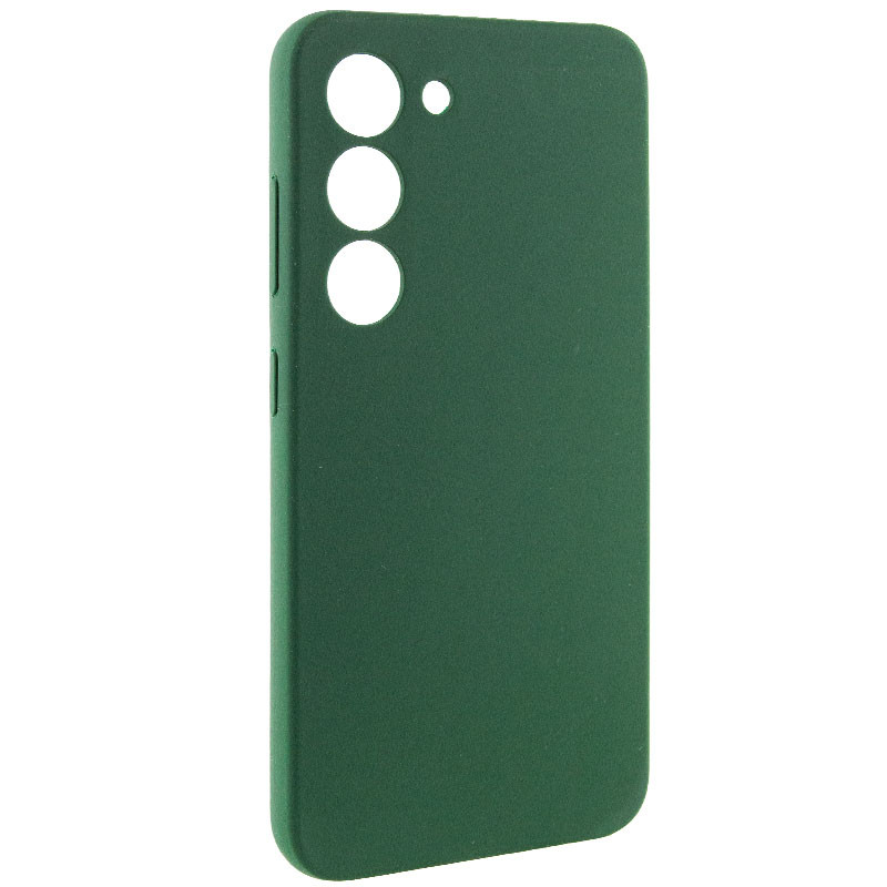 Фото Чехол Silicone Cover Lakshmi Full Camera (AAA) для Samsung Galaxy S23 (Зеленый / Cyprus Green) на vchehle.ua