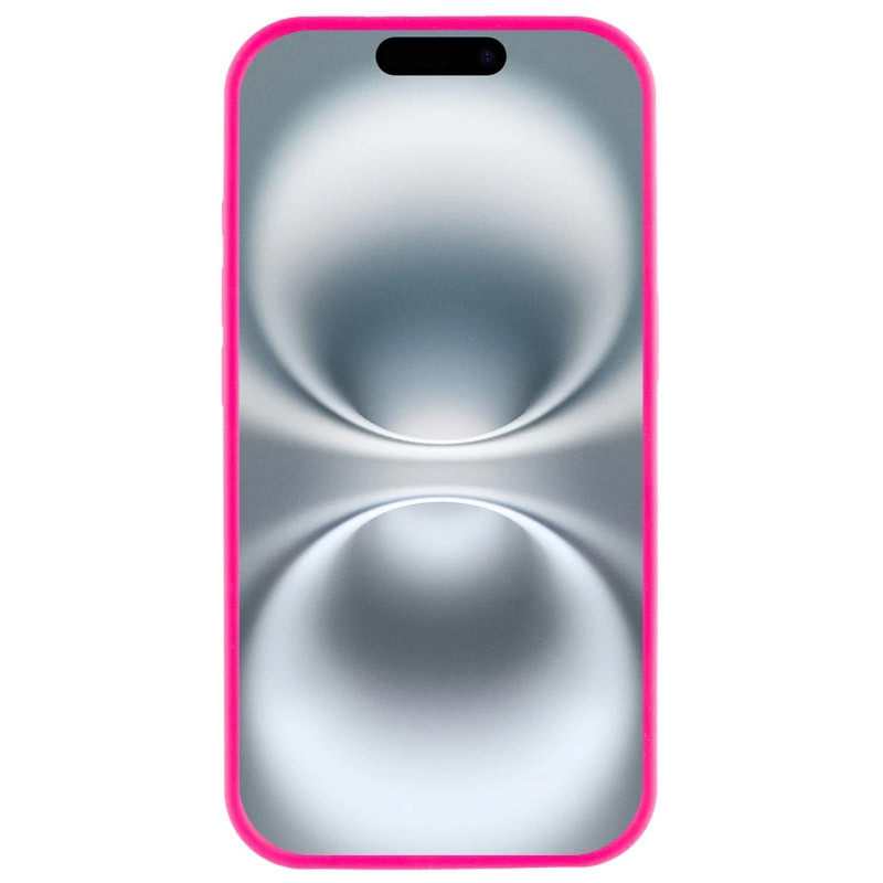 Фото Чохол Silicone Case Full Camera Protective (AA) на Apple iPhone 16e (6.1") (Рожевий / Barbie pink) в маназині vchehle.ua