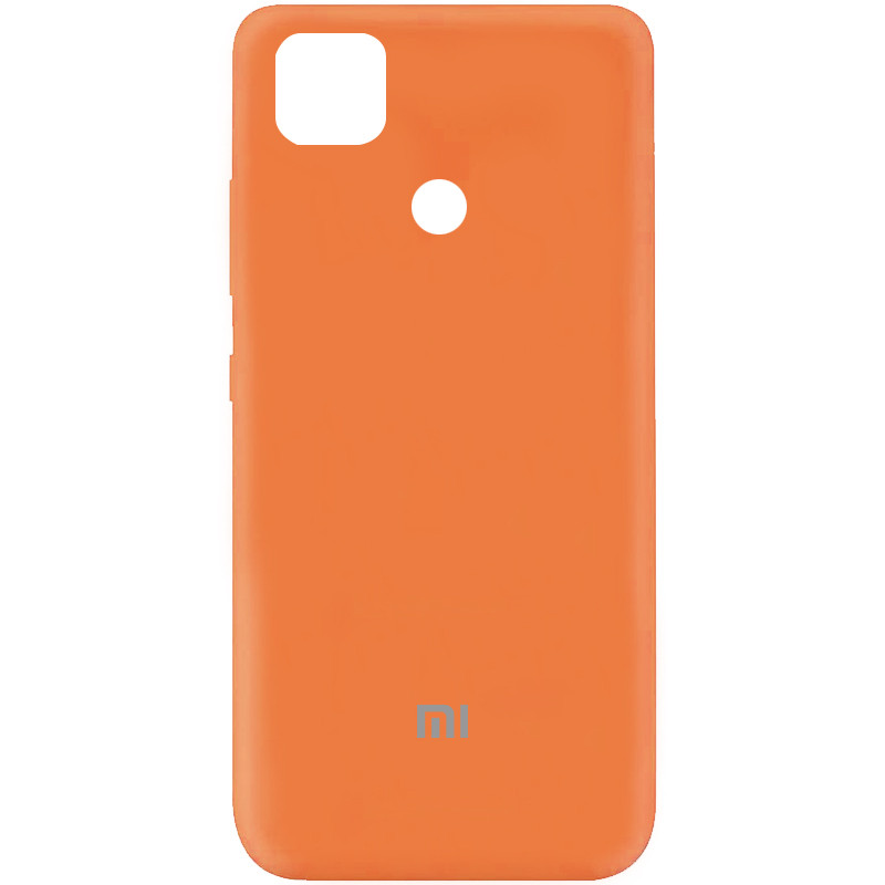 Чохол Silicone Cover My Color Full Protective (A) на Xiaomi Redmi 9C (Помаранчевий / Orange)