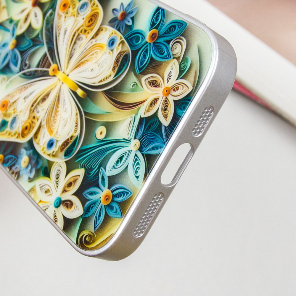 Заказать TPU+Glass чехол Nature для Apple iPhone 13 Pro Max (6.7") (Butterfly) на vchehle.ua