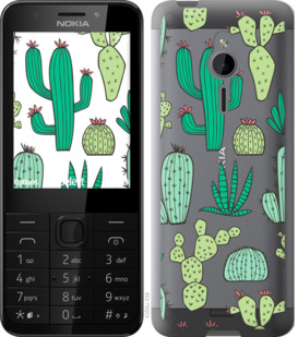Чехол кактусы 2 для Nokia 230