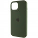 Чохол Silicone Case Full Protective (AA) with Magnetic Safe на Apple iPhone 11 Pro Max (6.5") (Зелений / Cyprus Green)