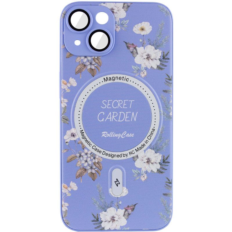 TPU+PC чехол Secret with Magnetic Safe для Apple iPhone 13 (6.1") (Lilac)