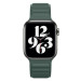 Фото Уценка Силиконовый ремешок Ripple для Apple Watch 38/40mm (Дефект упаковки / Зелений / Pine green) на vchehle.ua