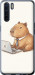 Чехол Funny Capybara CEO Working для Oppo A91