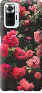 

Чохол Кущ з трояндами на Xiaomi Redmi Note 10 Pro 1169033