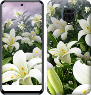 

Чехол Белые лилии для Xiaomi Redmi Note 9S 932258