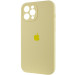 Фото Чехол Silicone Case Full Camera Protective (AA) для Apple iPhone 12 Pro (6.1") (Желтый / Mellow Yellow) в магазине vchehle.ua