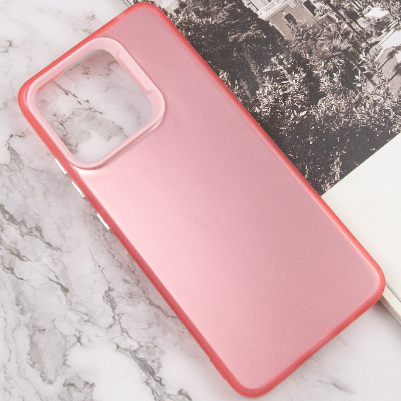 Фото TPU+PC чехол Magic glow with protective edge для Xiaomi Redmi 12C (Pink) на vchehle.ua