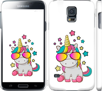 

Чохол Єдиноріг в окулярах на Samsung Galaxy S5 g900h 911541