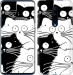 Чехол Коты v2 для OnePlus 8