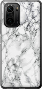 Чехол Мрамор белый для Xiaomi Poco F3