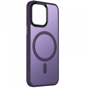 TPU+PC чохол Metal Buttons with Magnetic Safe Colorful на Apple iPhone 14 (6.1")